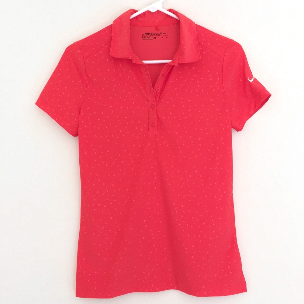 Nike Golf Dri-Fit Shirt Victory Emboss Polo - S